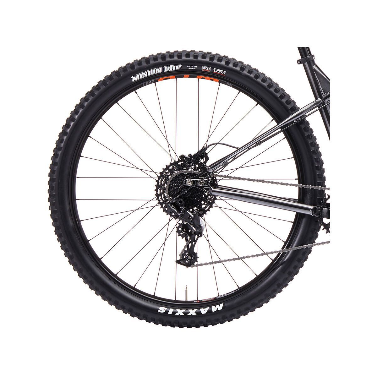 Kona Honzo ST 30th, ultra gloss dark silver w/ orange decals - Bild 5