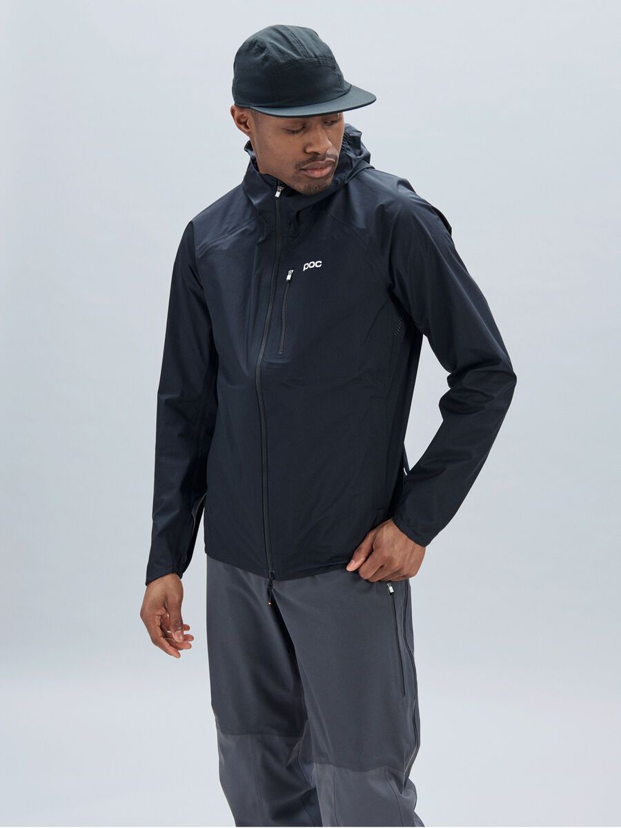 POC M's Motion Rain Jacket, uranium black - Bild 3