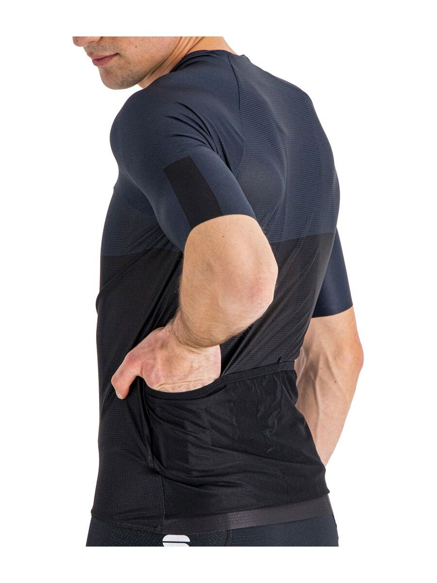 Sportful Light Pro Jersey, black galaxy blue - Bild 6