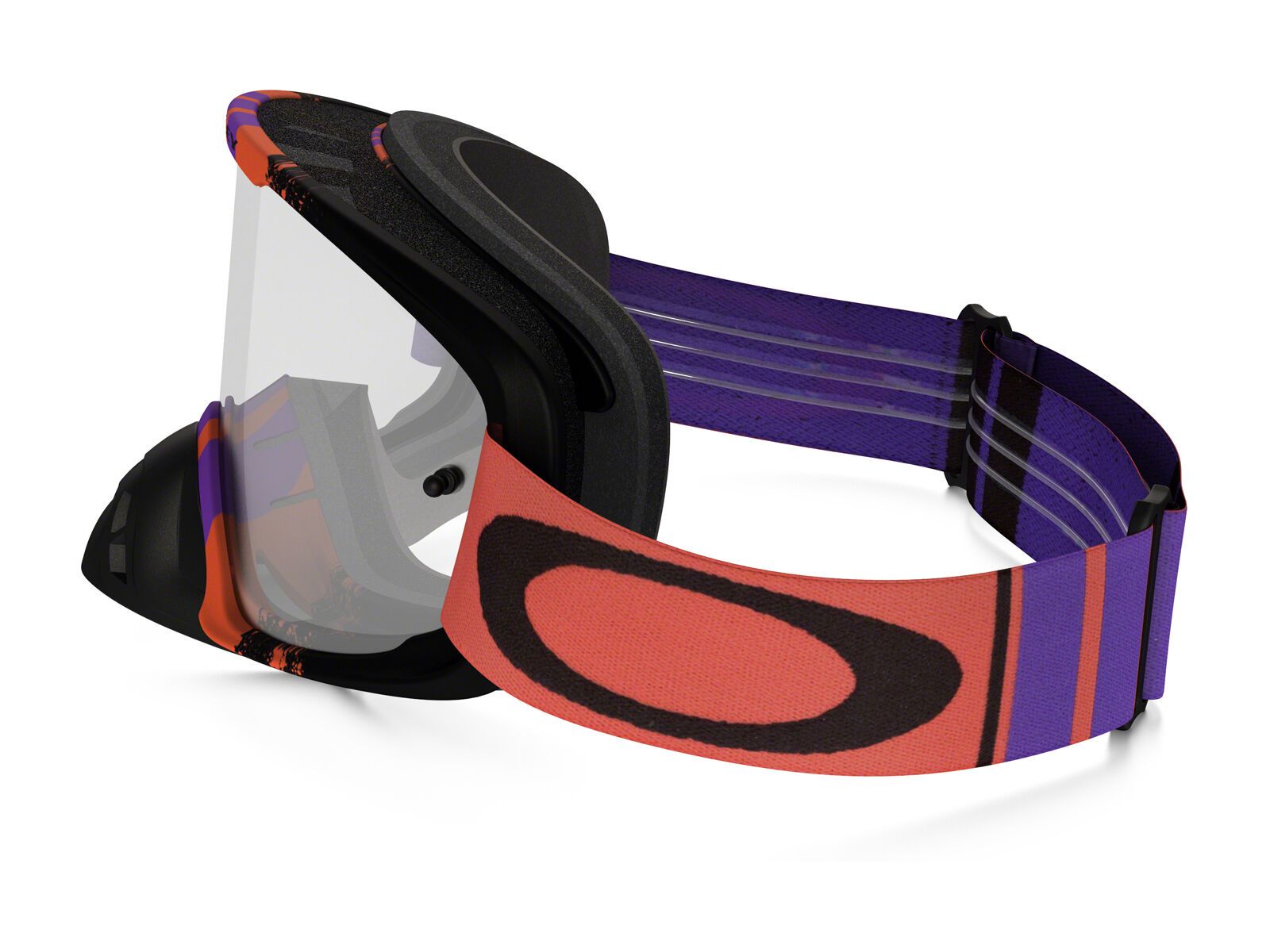 Oakley O2 MX, pinned race red/purple/Lens: clear - Bild 4