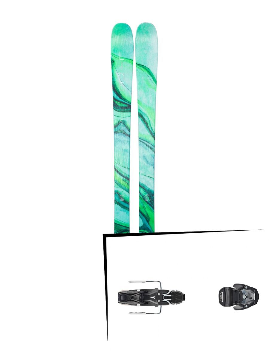 Set: Line Pandora 84 2019 + Atomic Warden MNC 11 black/black - Bild 1