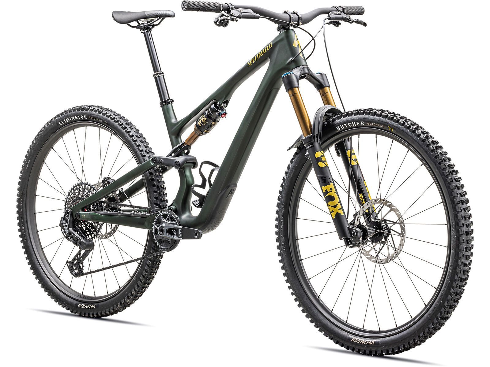 Specialized Stumpjumper 15 Pro - 29/29, satin green tint/gunmetal/satin metallic sulphur - Bild 2