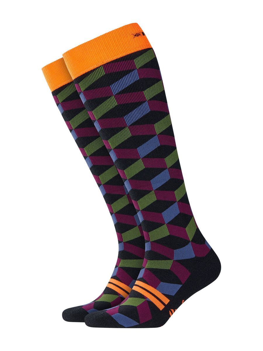 Falke Burlington Snow Fun Boy Kniestrümpfe, black - Bild 1