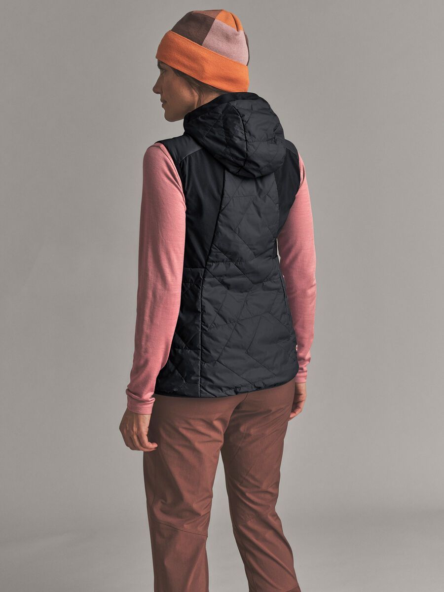 Ortovox Venet Swisswool 60 Vest W, black raven - Bild 6