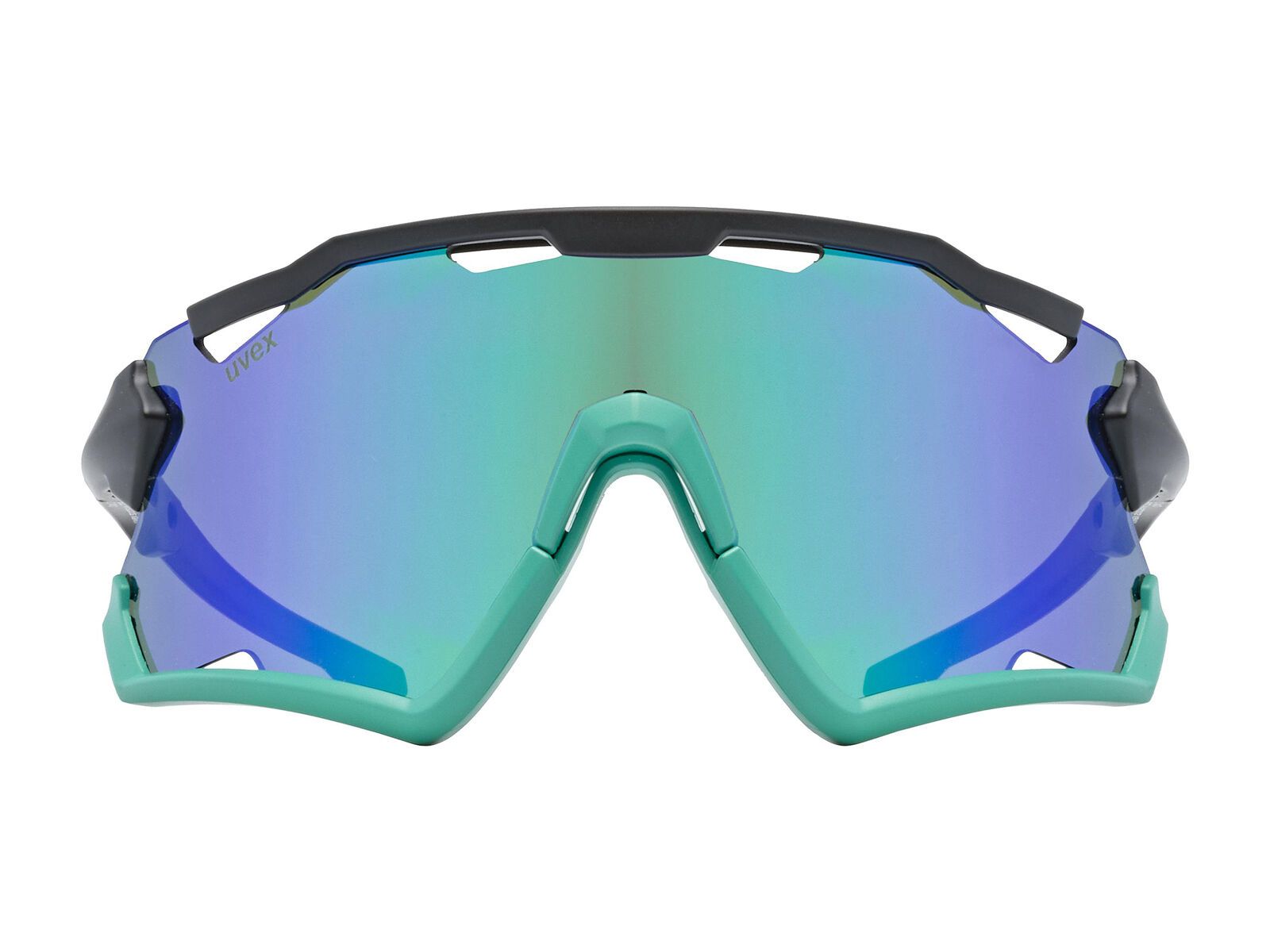 uvex sportstyle 228 mirror green, black mint mat - Bild 3