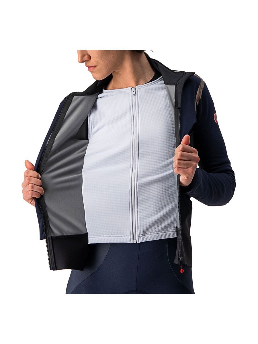 Castelli Alpha RoS 2 W Jacket, savile blue/bronze - Bild 3