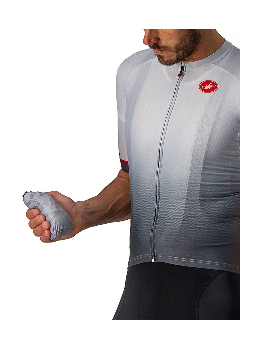 Castelli Aria Shell Jacket, silver gray - Bild 7