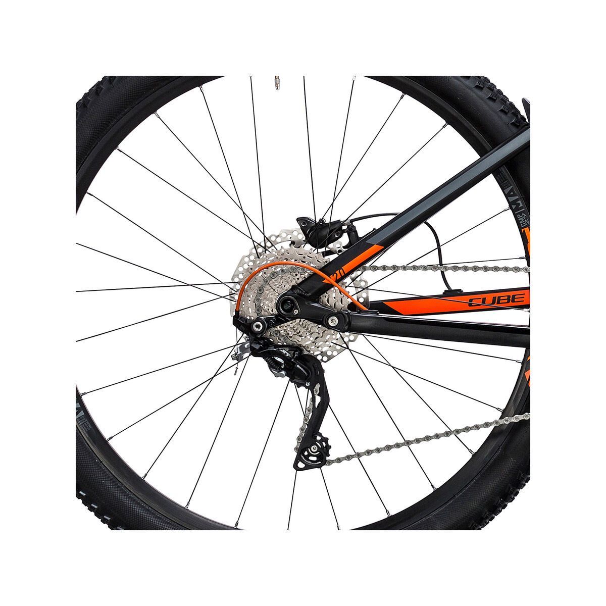 Cube Stereo 120 HPA Pro 27.5, black´n´flashorange - Bild 4