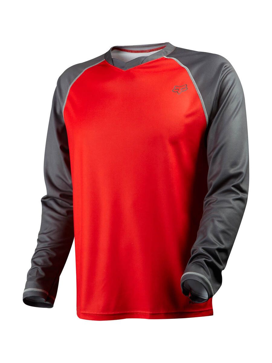 Fox Indicator L/S Jersey, red - Bild 1