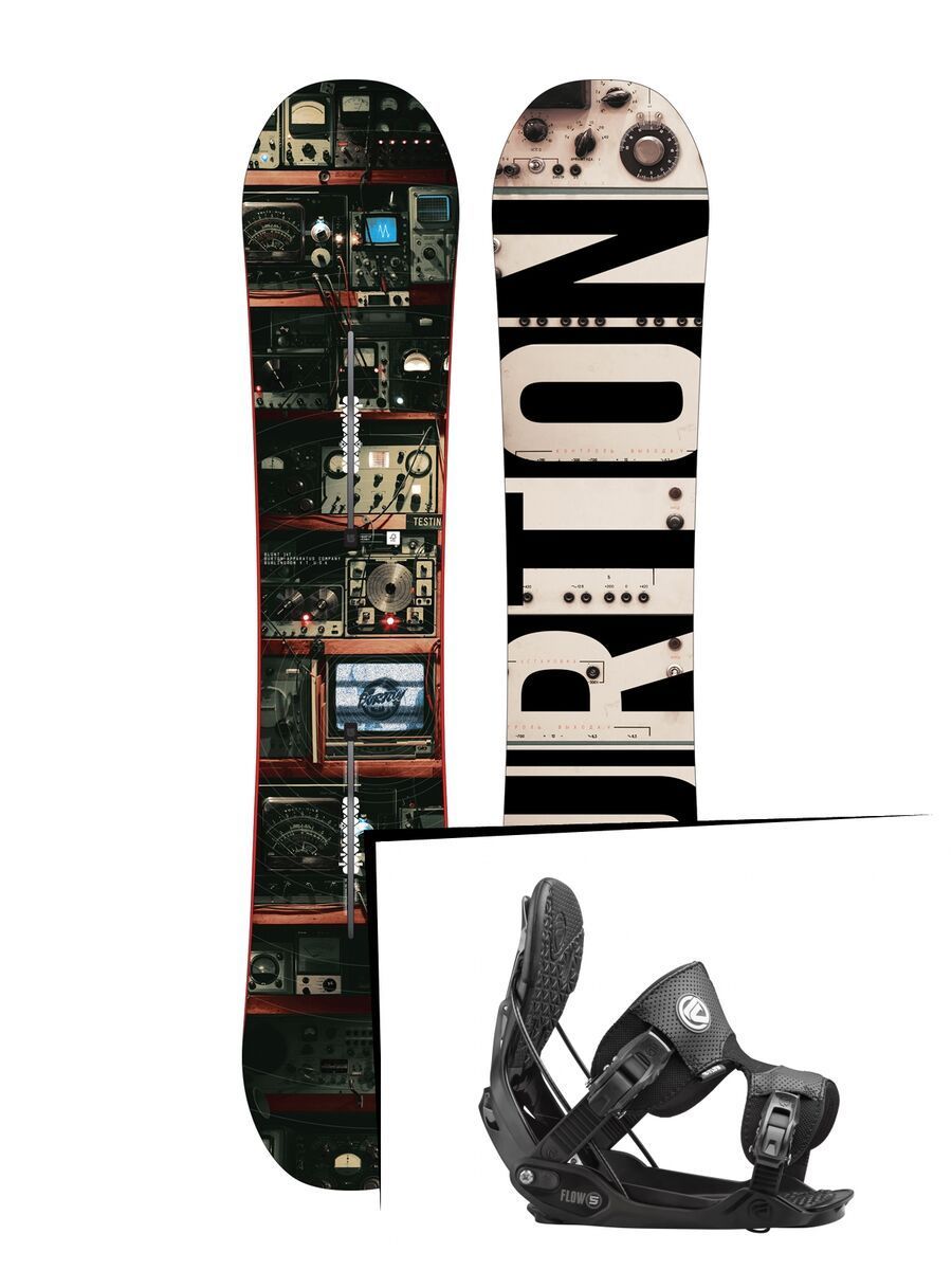 Set: Burton Blunt 2017 + Flow Five (1513175S) - Bild 1