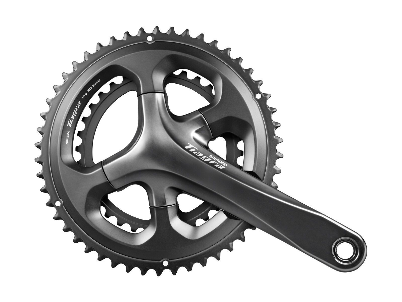 Shimano Tiagra FC-4700 - 50/34 Z / 2x10, grau - Bild 1