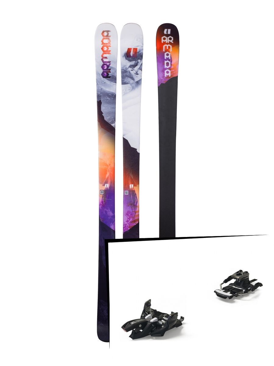 Set: Armada Victa 83 2018 + Marker Alpinist 9 Long Travel black/titanium - Bild 1