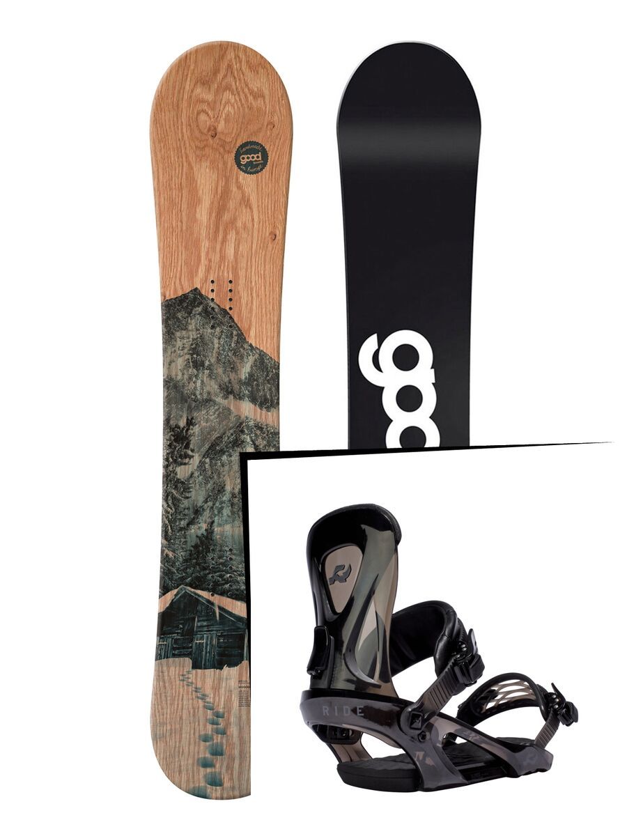 Set: goodboards Wooden 2017 + Ride KX (1487182S) - Bild 1