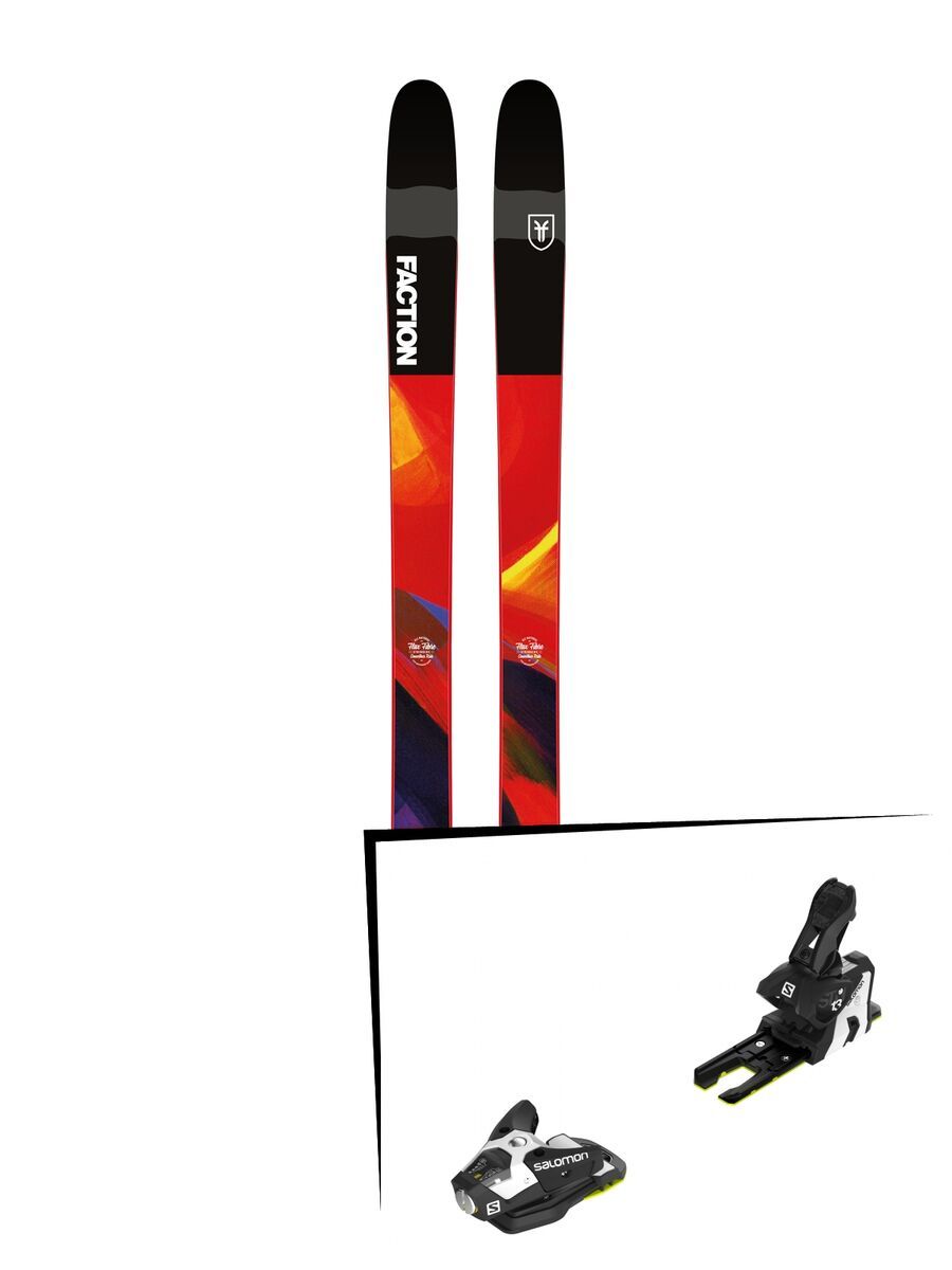 Set: Faction Prodigy 2.0 2019 + Salomon N STH2 WTR 13 black/white - Bild 1