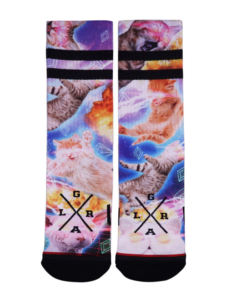 Loose Riders Technical Socks Catpocalypse, multicolor - Bild 2