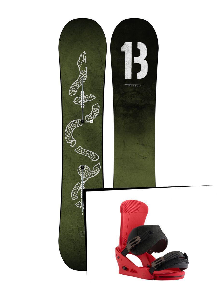 Set: Burton Descendant 2019 + Burton Custom ready - Bild 1