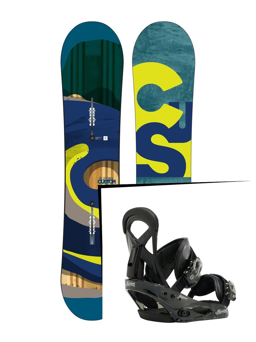 Burton Set: Custom Smalls 2016 + Burton Mission Smalls - Bild 1