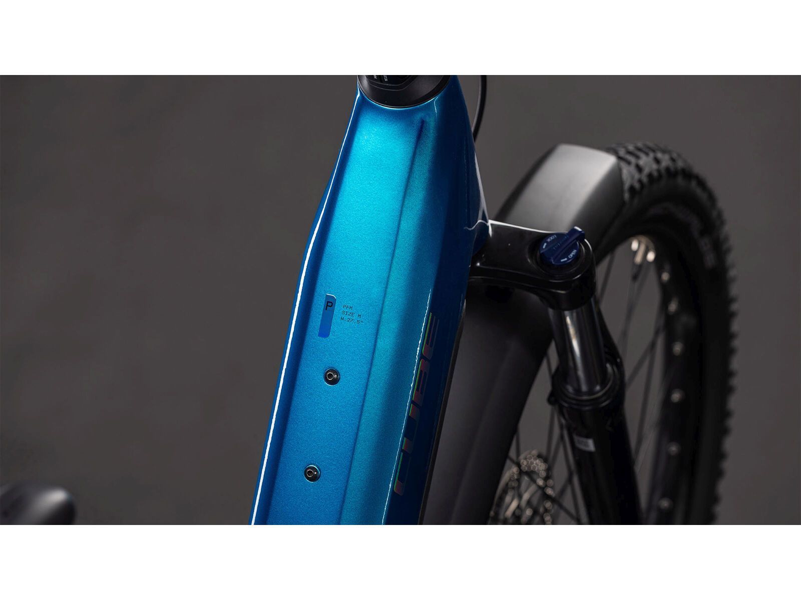 Cube Reaction Hybrid Performance 600 FE Easy Entry 27.5, electricblue´n´dazzle - Bild 3