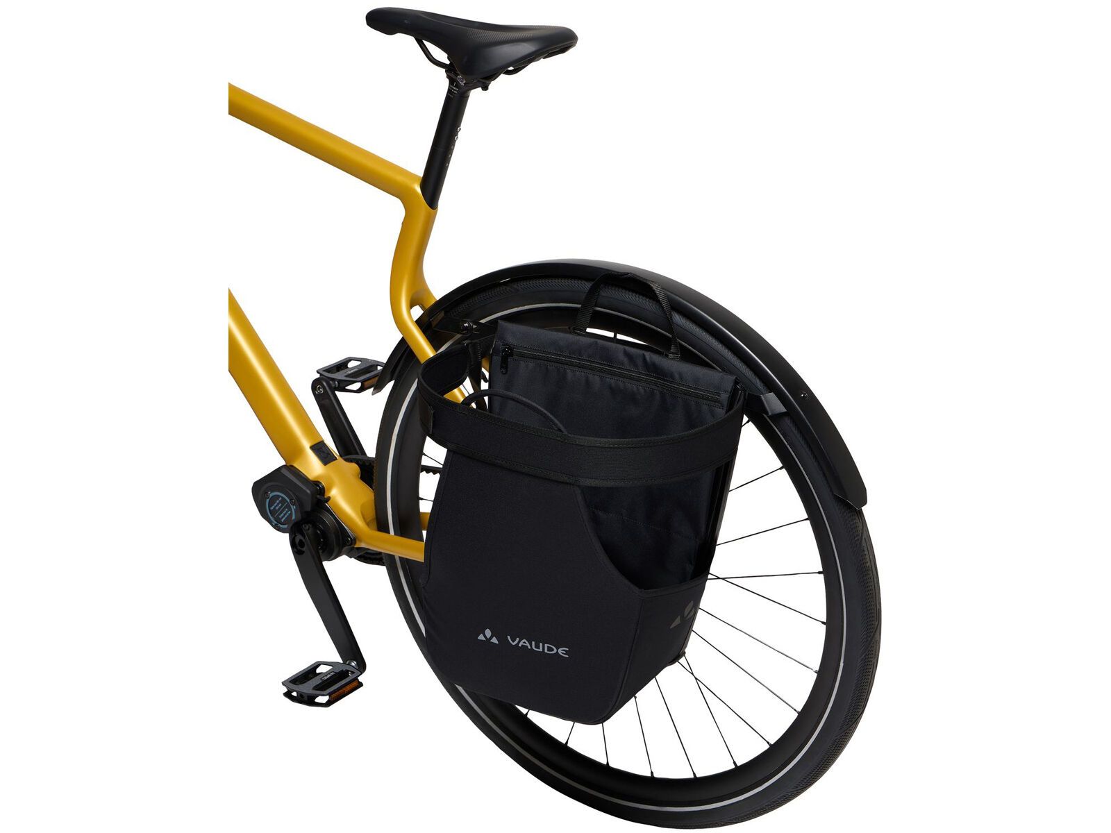 Vaude Urban Cargo Fahrradkorb Radtasche, burnt yellow - Bild 6