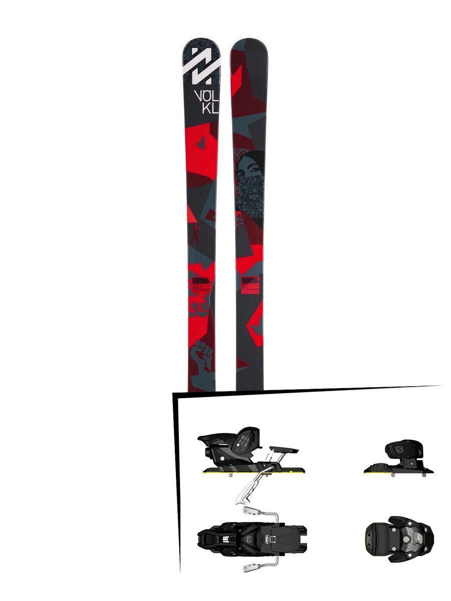 Völkl Set: Revolt 2016 + Salomon Warden MNC 13 - Bild 1