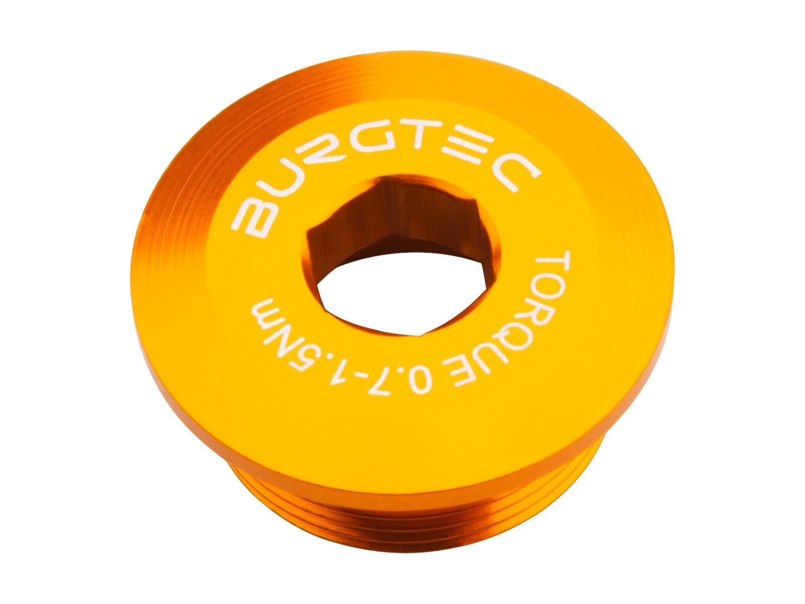 Burgtec Shimano Crank Bolt, iron bro orange - Bild 1