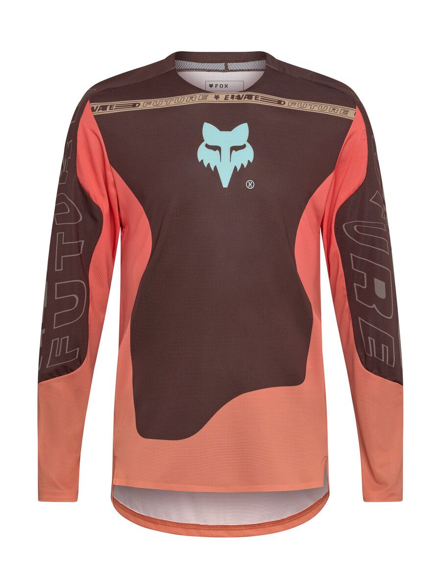 Fox Flexair LS Jersey Elevated, cocoa - Bild 1