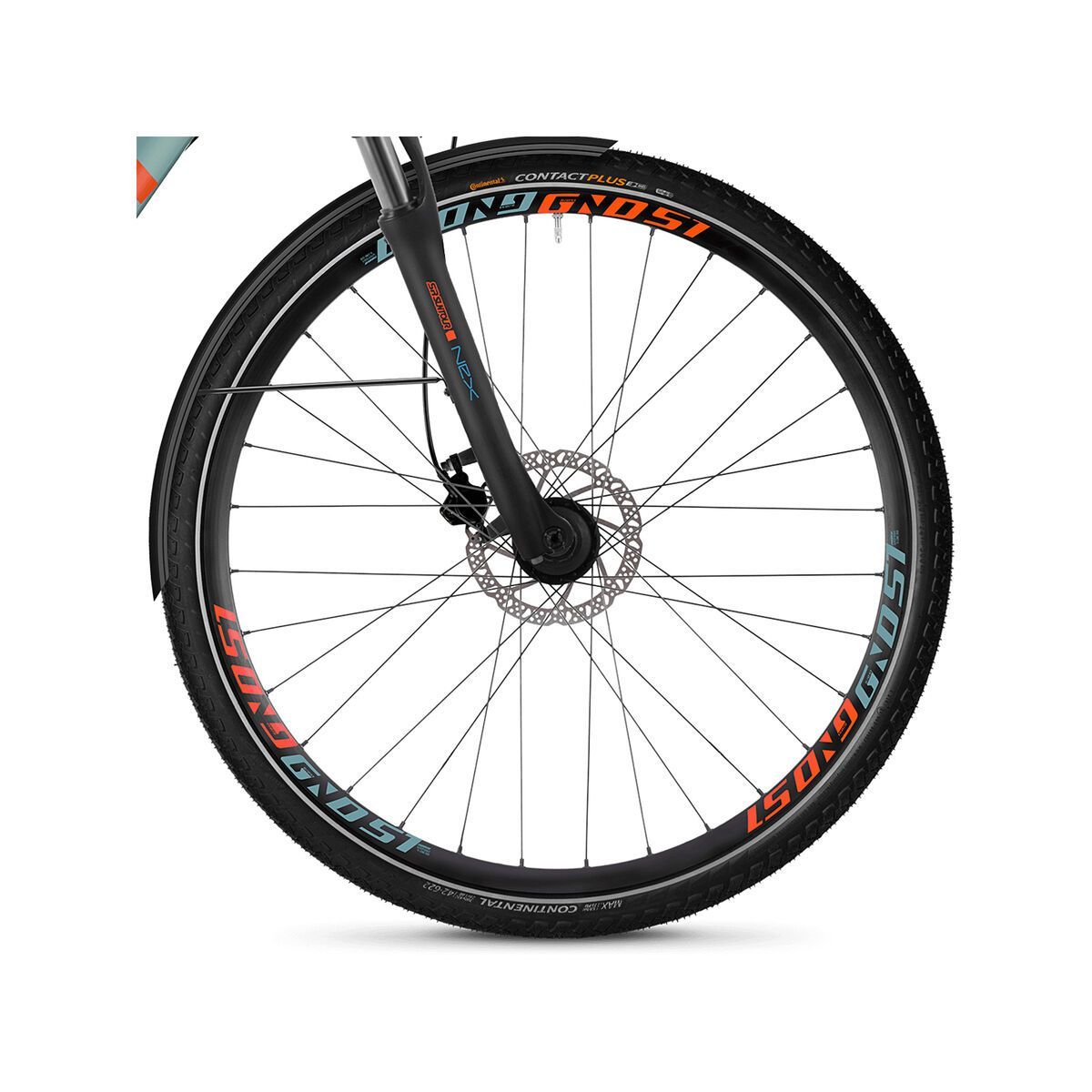 Ghost Square Trekking 2.8 AL, river blue/jet black/monarch orange - Bild 3