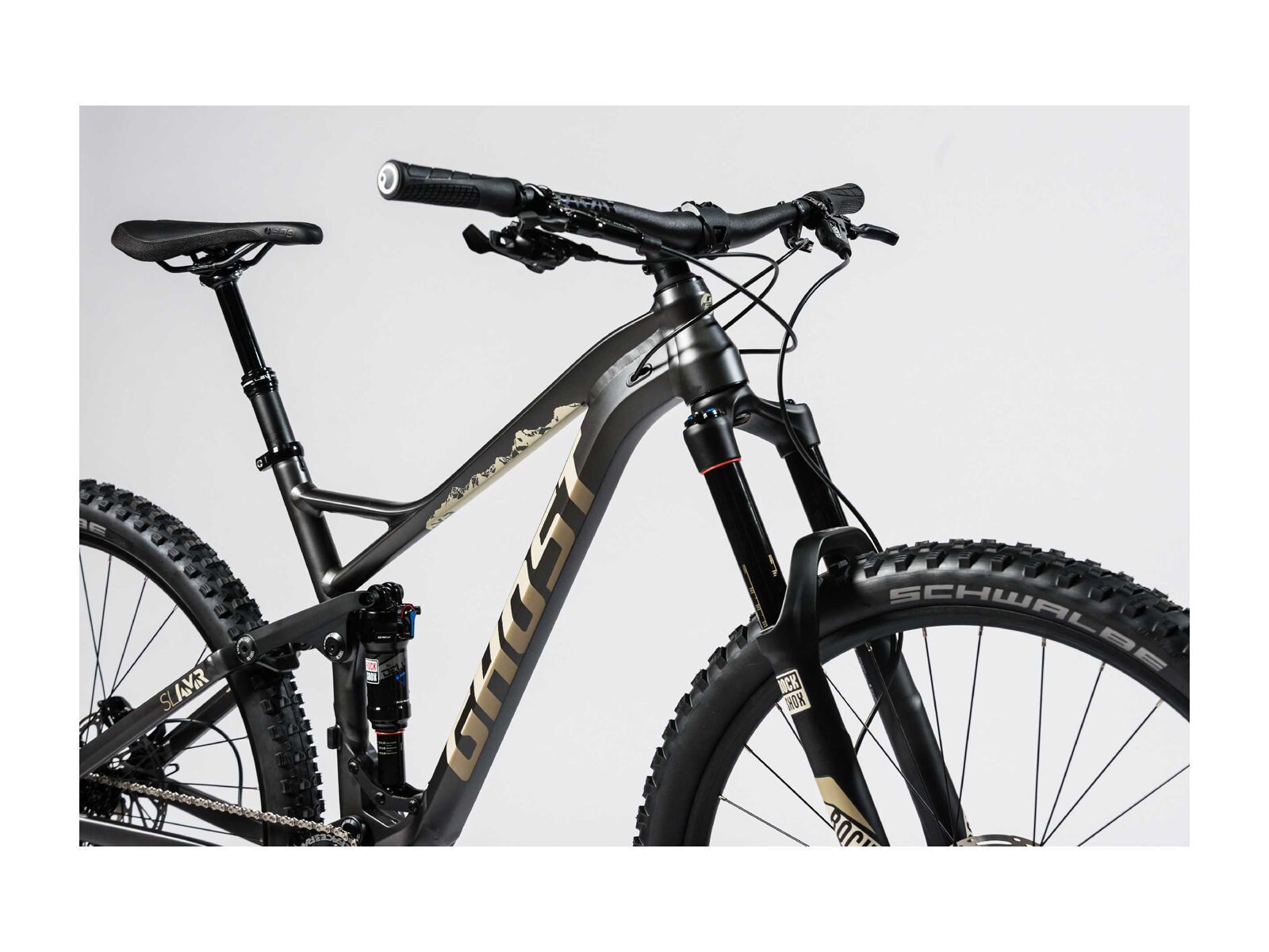 Ghost SL AMR X 6 AL, titanium grey/dark tan/tan - Bild 2