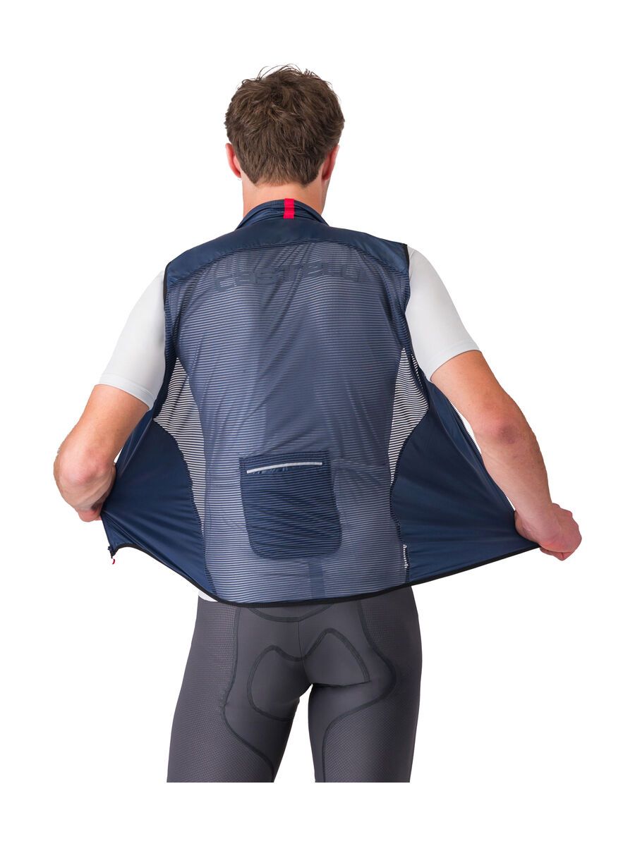 Castelli Aria Vest, belgian blue - Bild 2