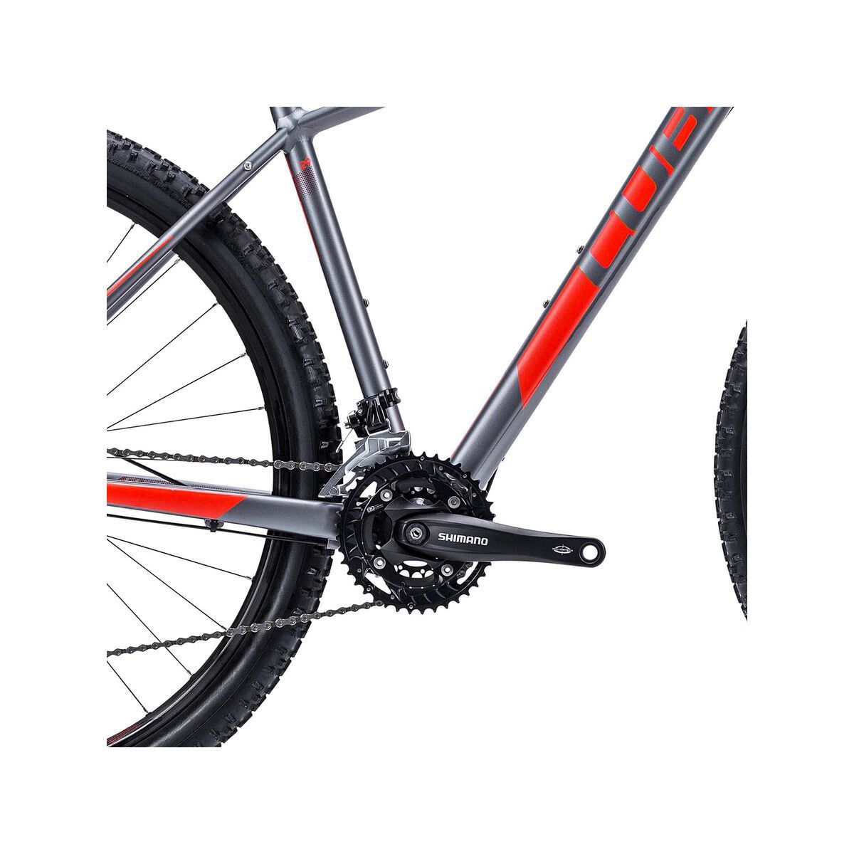 Cube Attention 29, grey/flashred - Bild 3