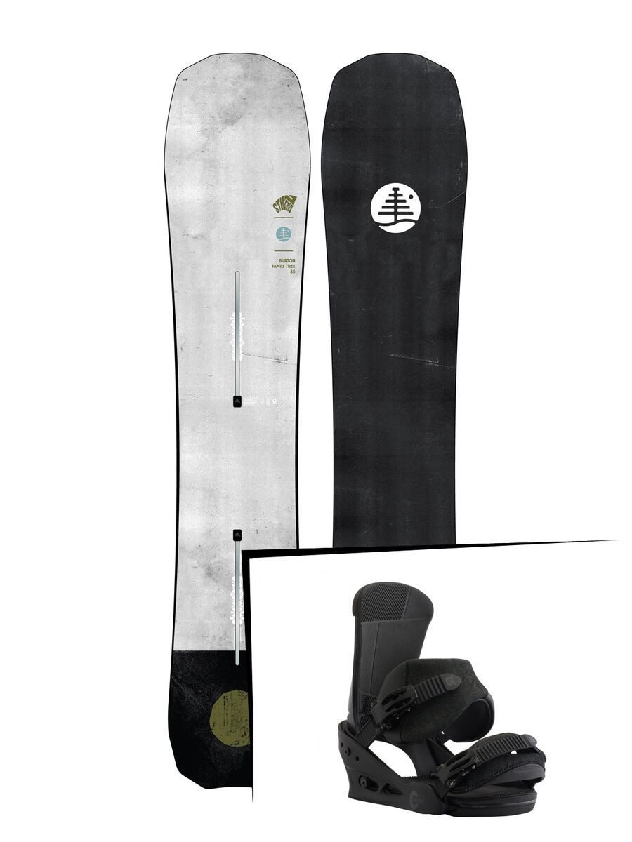 Set: Burton Family Tree Stun Gun 2019 + Burton Custom black matte - Bild 1