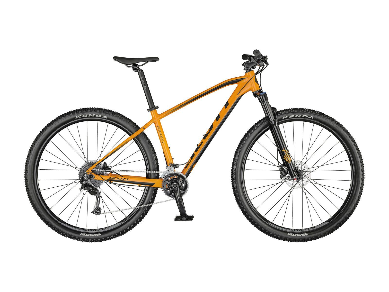 Scott Aspect 940, tangerine orange/gloss black - Bild 1
