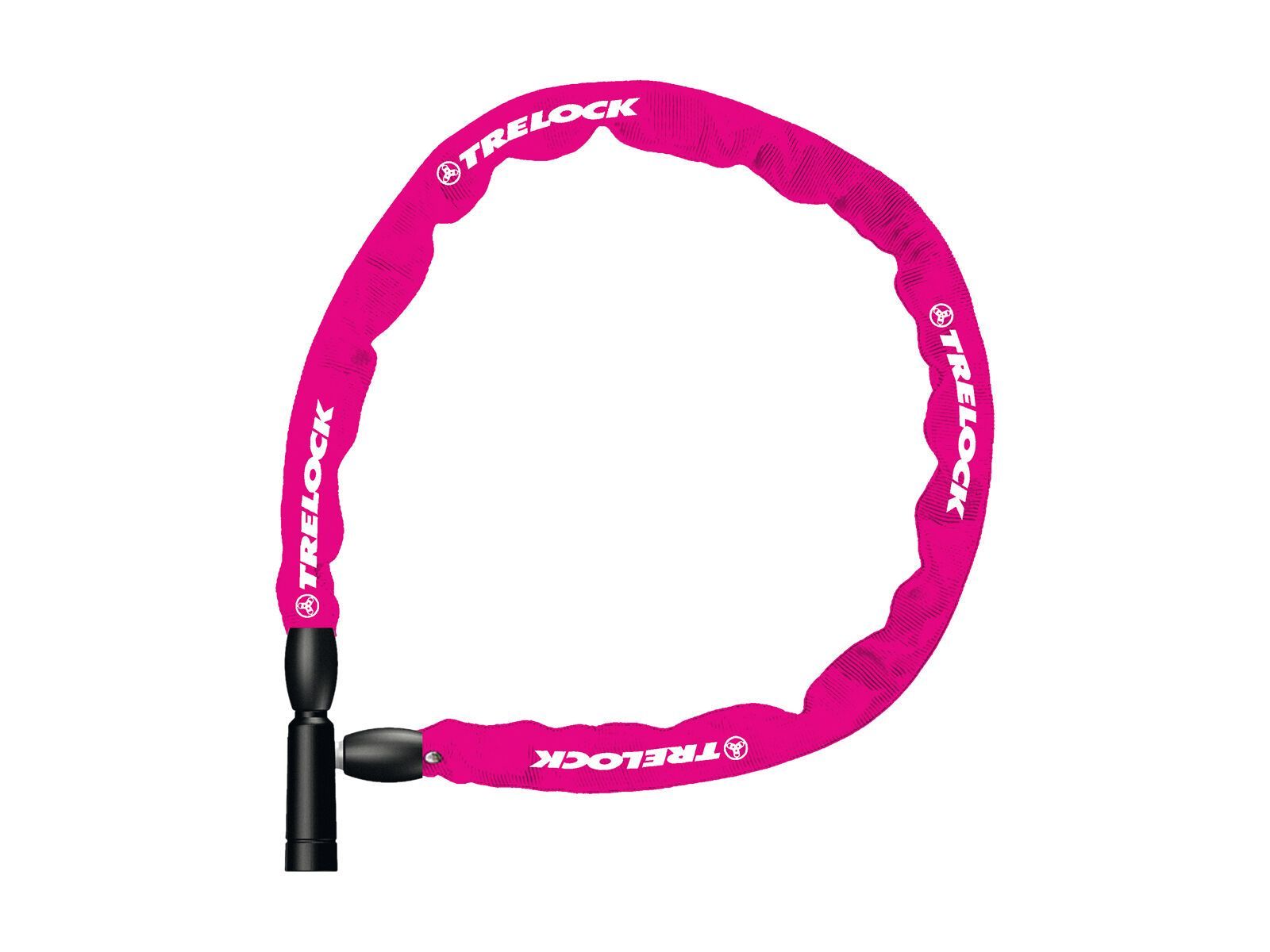 Trelock BC 115 Kettenschloss - 110 cm, pink - Bild 1