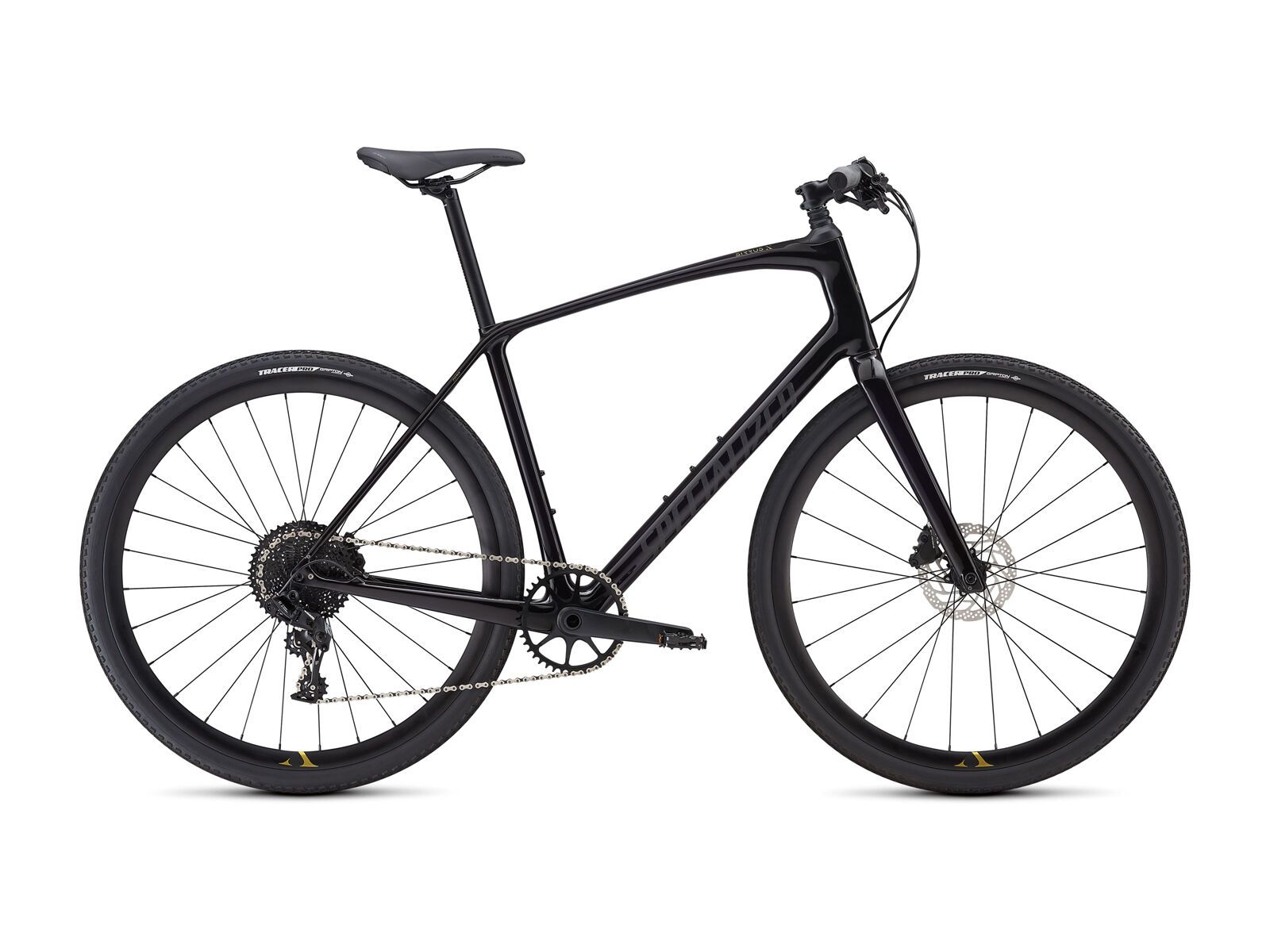 Specialized Sirrus X Comp Carbon, gloss purple tint/gold/black reflective - Bild 1