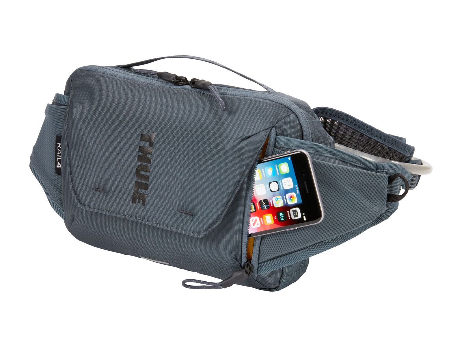 Thule Rail Hip Pack 4L mit Trinkblase, obsidian - Bild 3