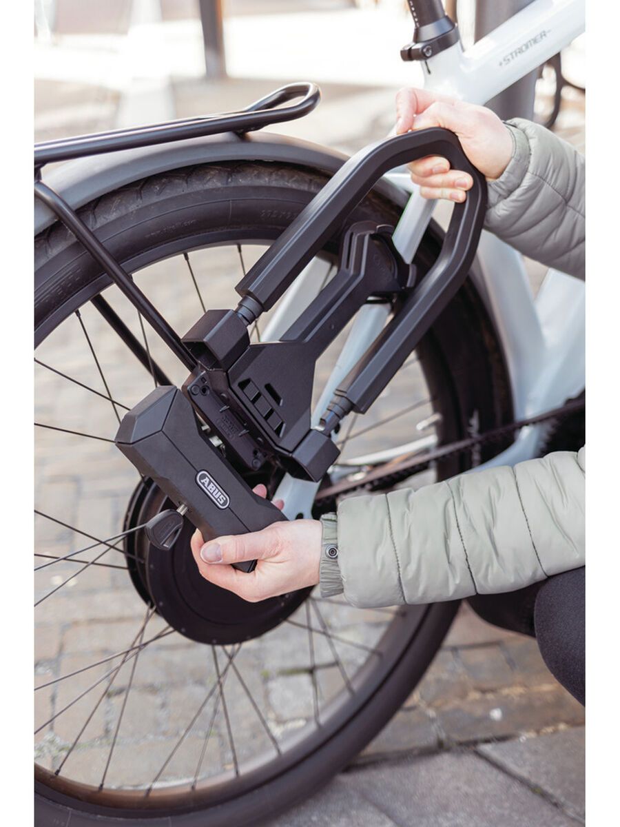 Abus Granit Super Extreme 2500/165HB230 + Halter USH2500, black - Bild 5