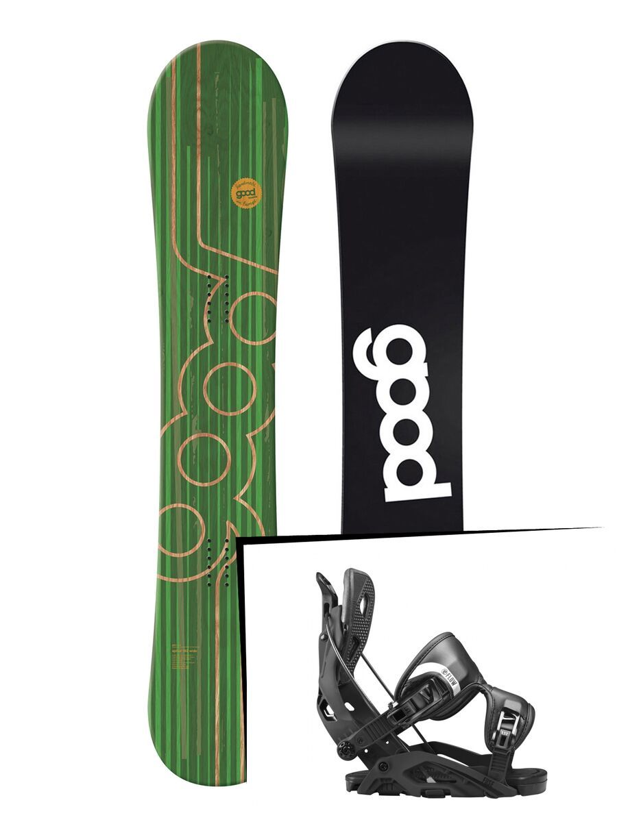 Set: goodboards Apikal 2017 + Flow Fuse (1718351S) - Bild 1