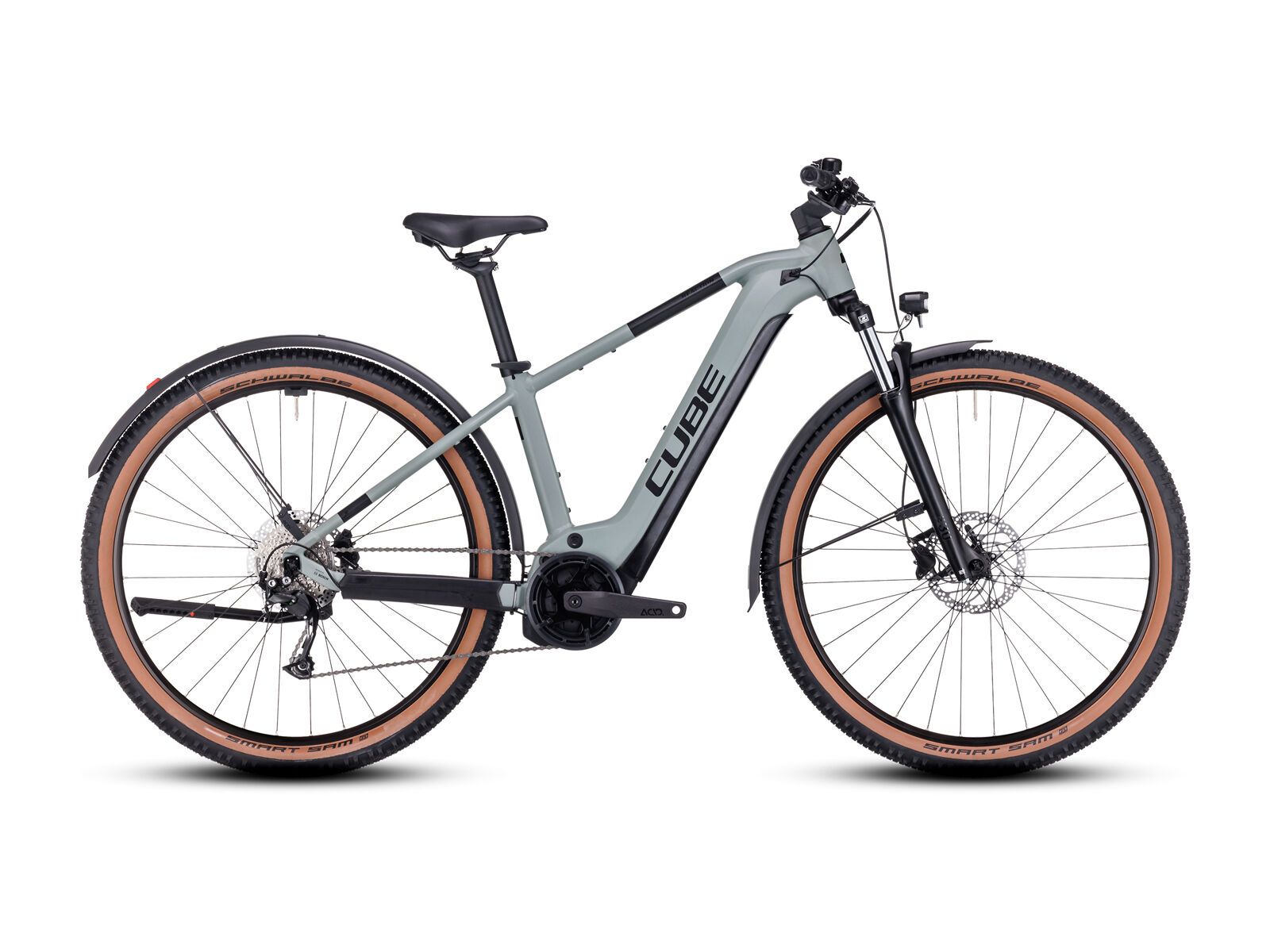 Cube Reaction Hybrid Performance Allroad 500 27.5, swampgrey´n´black - Bild 1