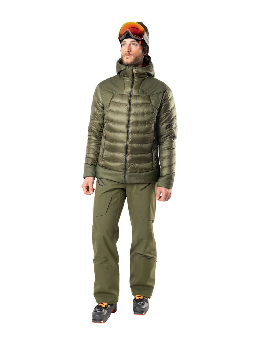 Dynafit Free Down RDS Hooded Jacket M, winter moss - Bild 2