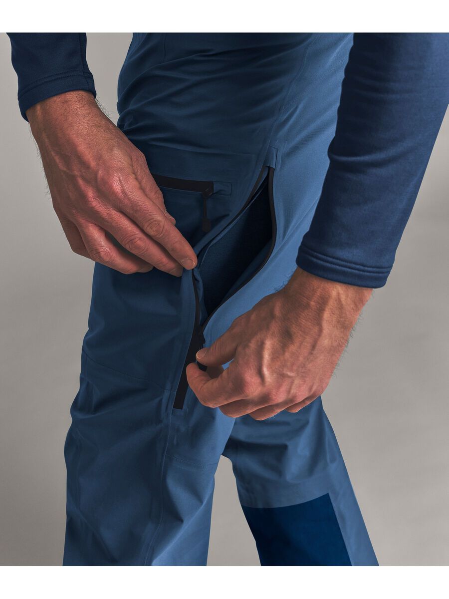 Ortovox Ortler Gore-Tex Pants M, blue nunatak - Bild 9