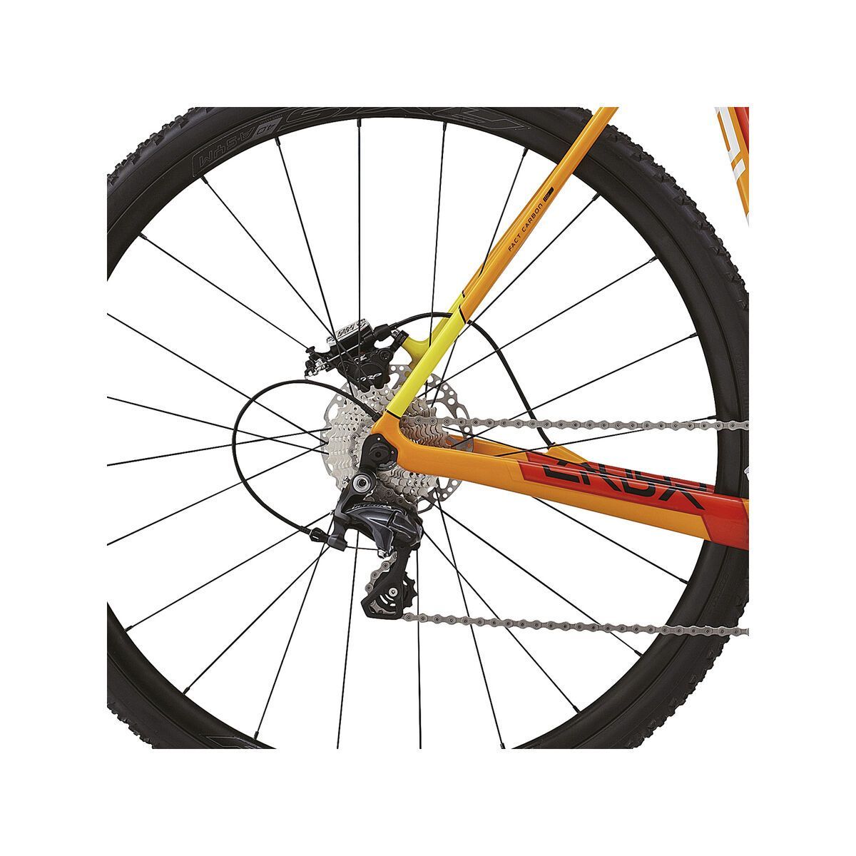 Specialized Crux Expert, Gloss Orange/White/Yellow/Flo Red - Bild 4