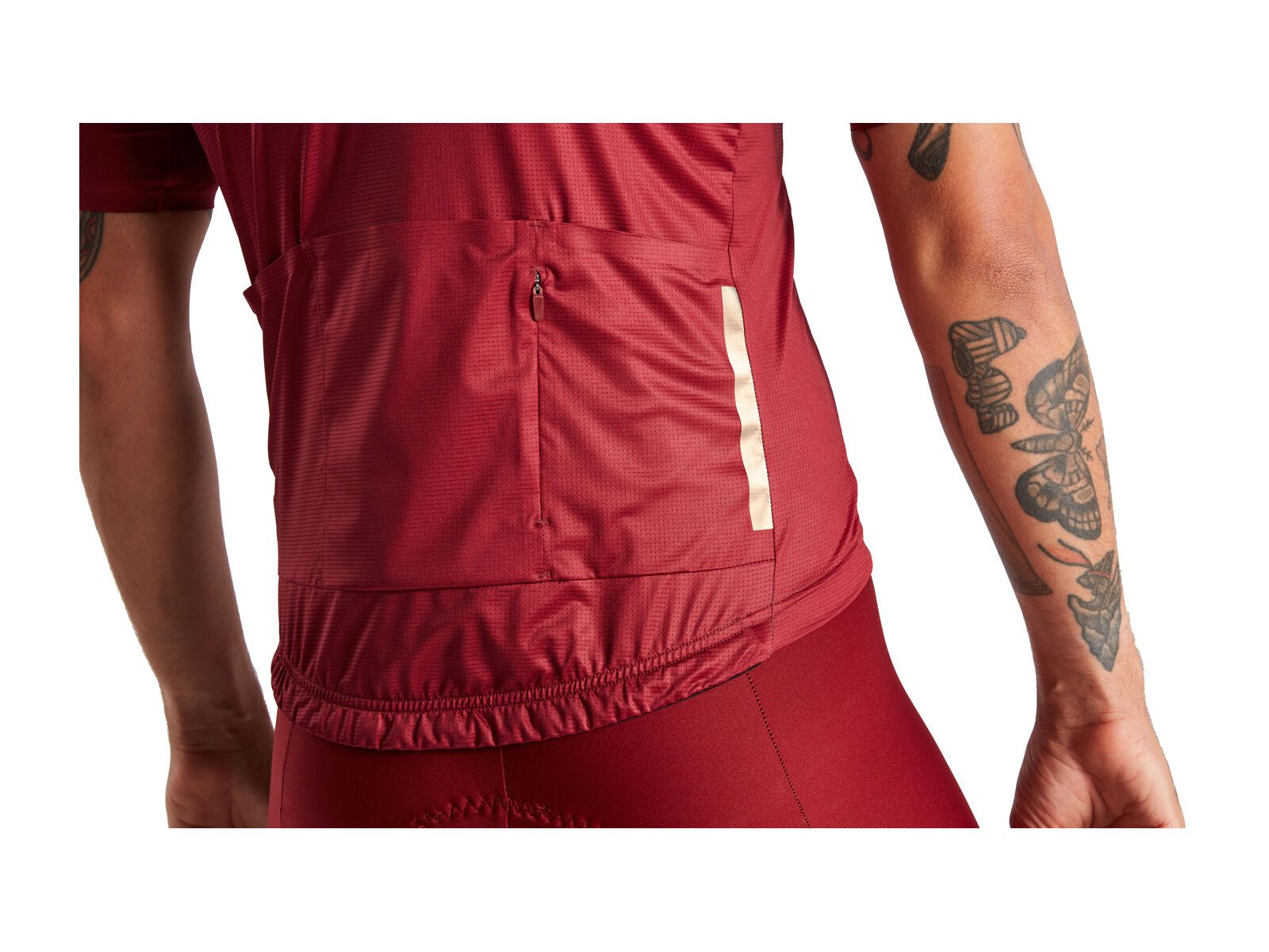 Specialized Men's SL Air Solid Short Sleeve Jersey, maroon - Bild 3