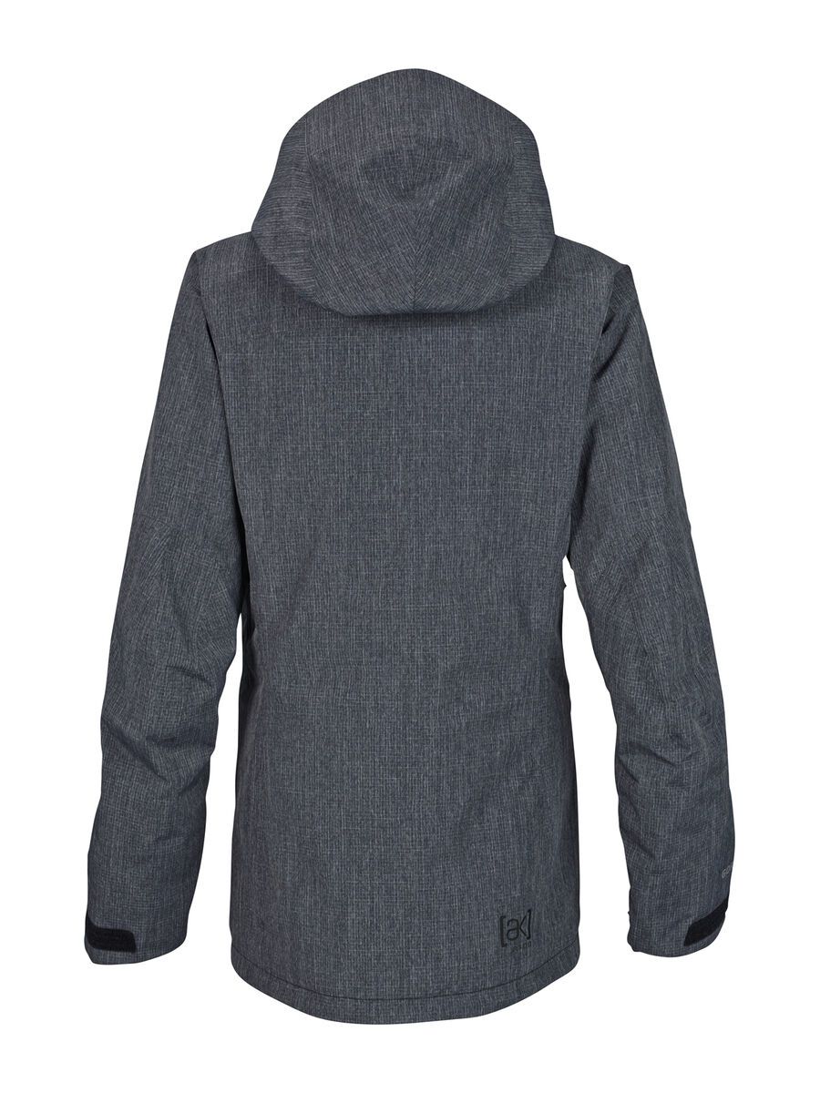 Burton [ak] 2L Embark Jacket, heathered true black - Bild 2