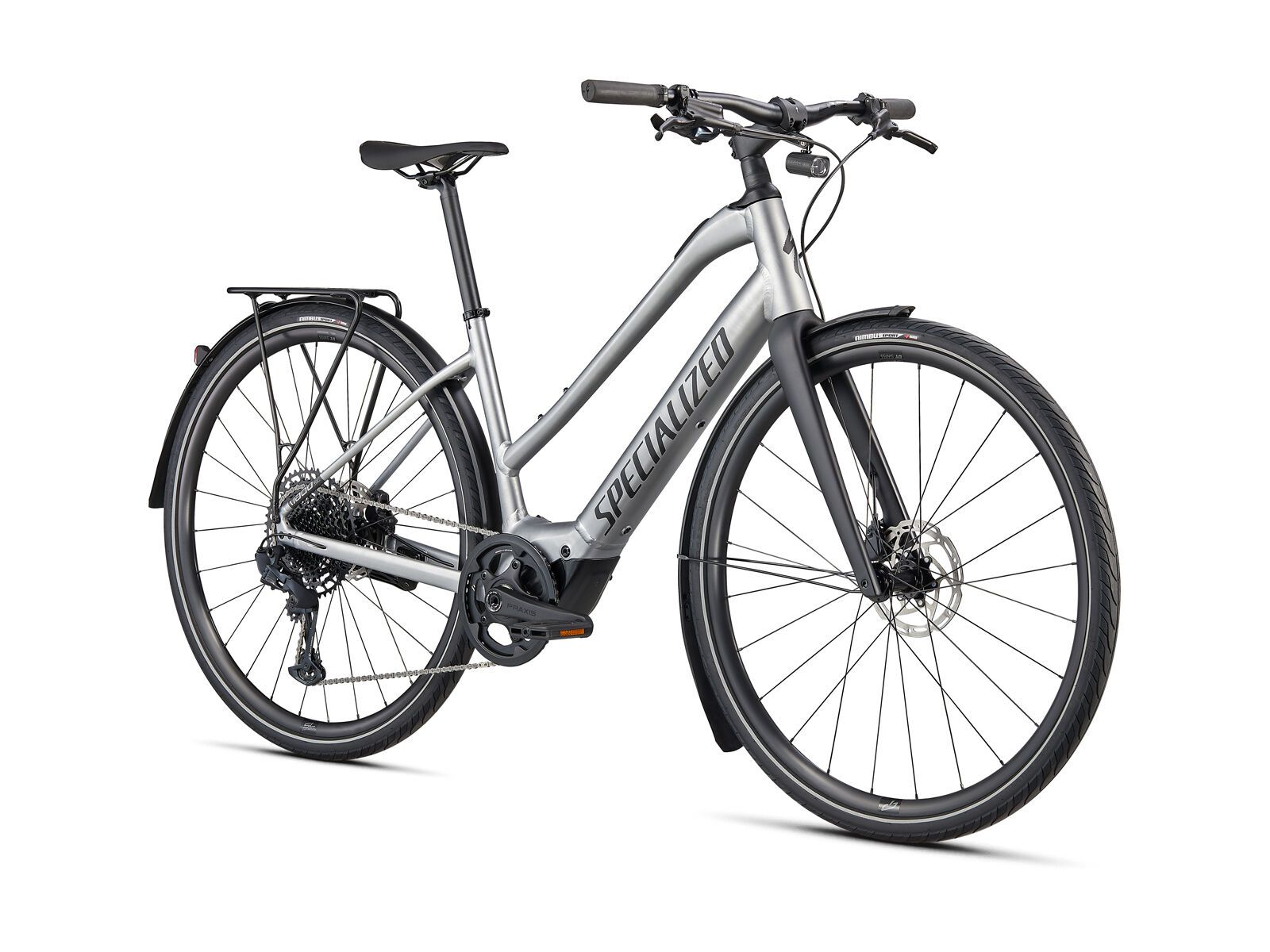 Specialized Turbo Vado SL 5.0 Step-Through EQ, brushed aluminum/black reflective - Bild 2