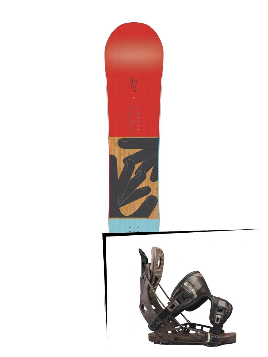 Set: K2 Fastplant 2017 + Flow NX2-Redwood (1718321S) - Bild 1