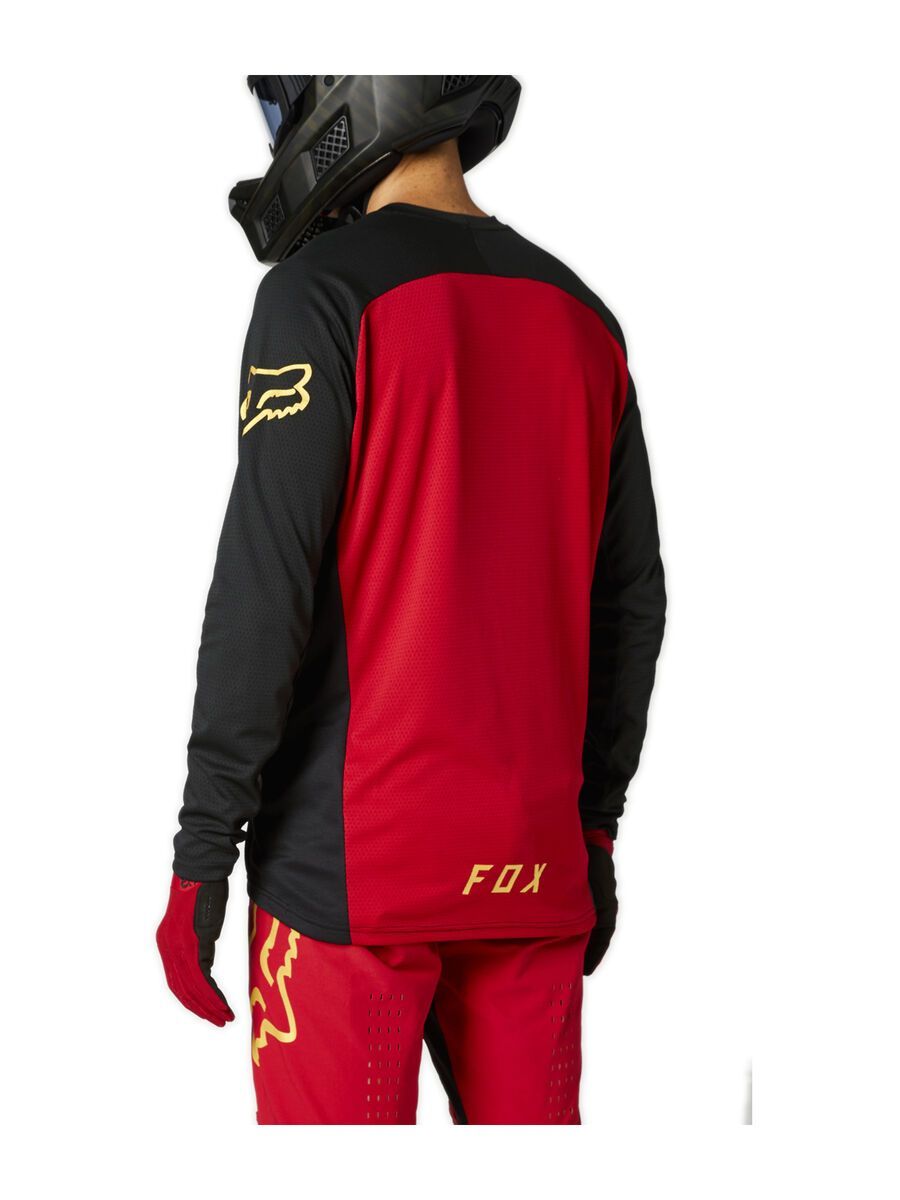 Fox Defend LS Jersey, chili - Bild 2