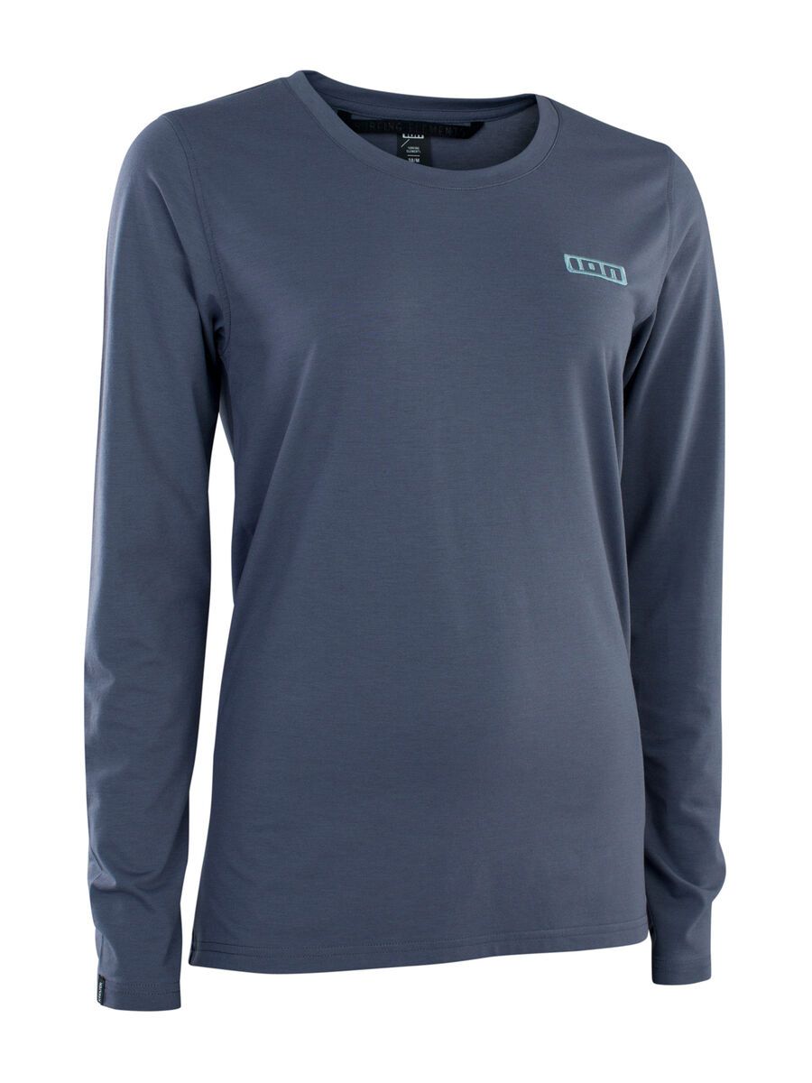 ION Tee S_Logo LS DR Wms, storm blue - Bild 1