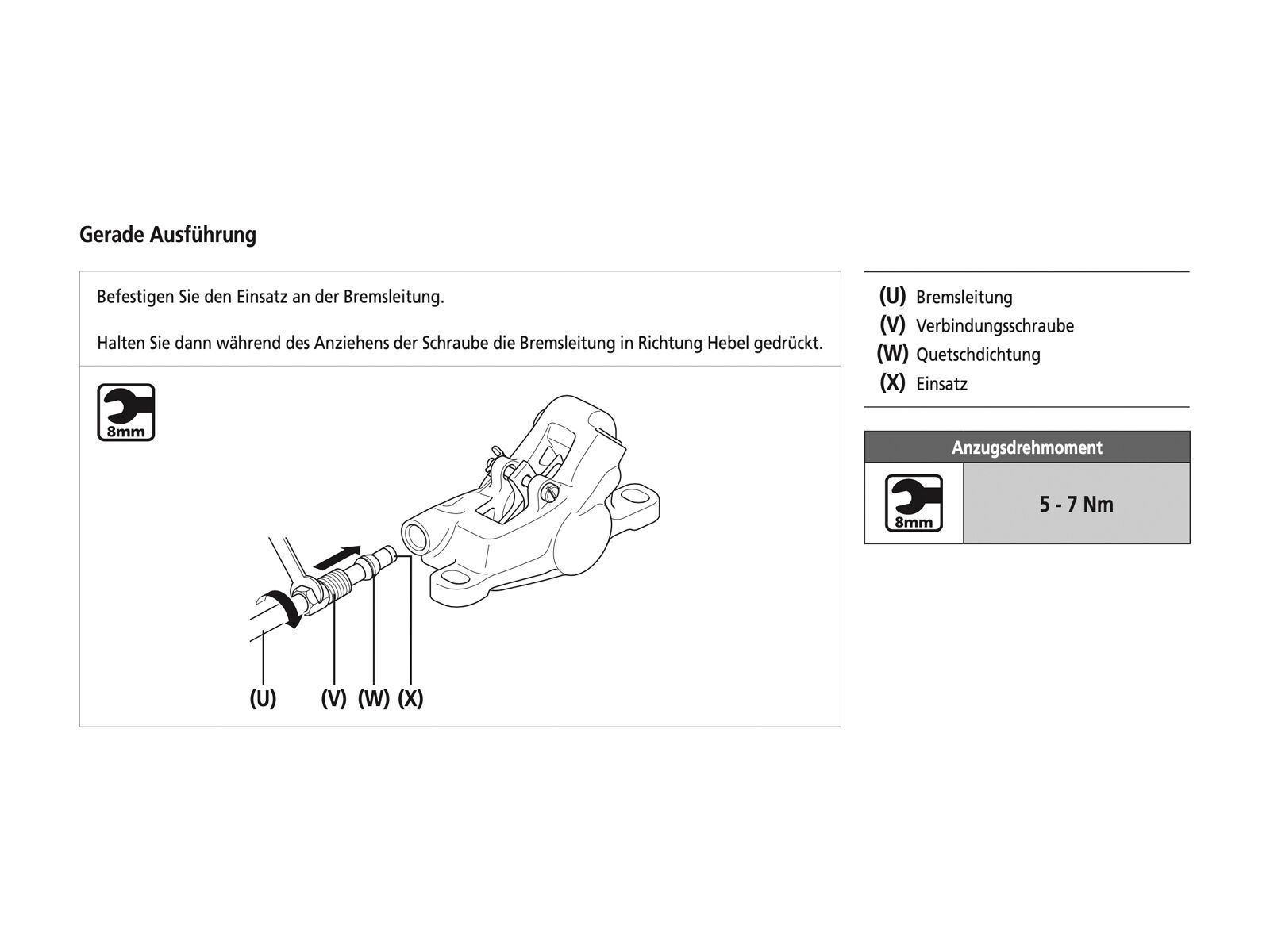 Shimano BR-R9180 / SM-BH90 inkl. Olive & Einsatz - Bild 3