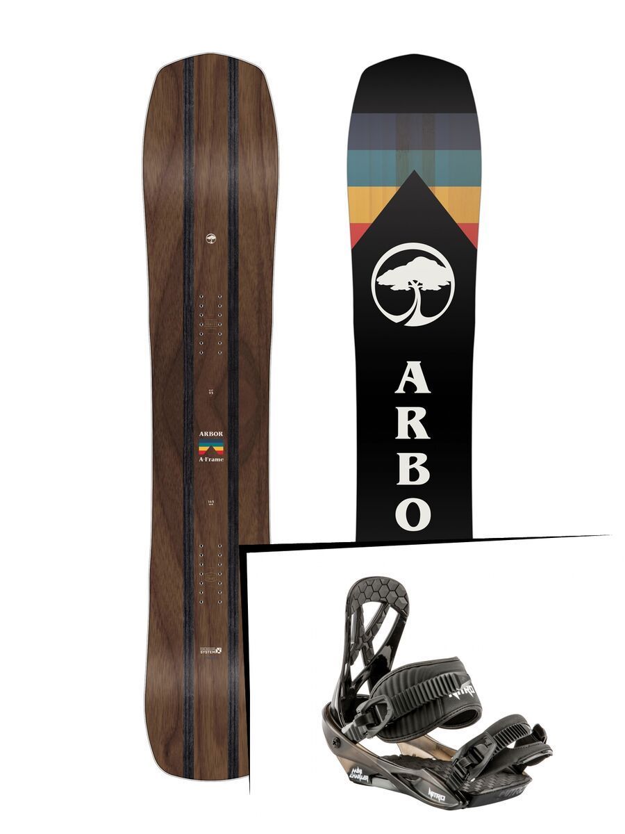 Set: Arbor A-Frame 2019 + Nitro Charger Mini black - Bild 1