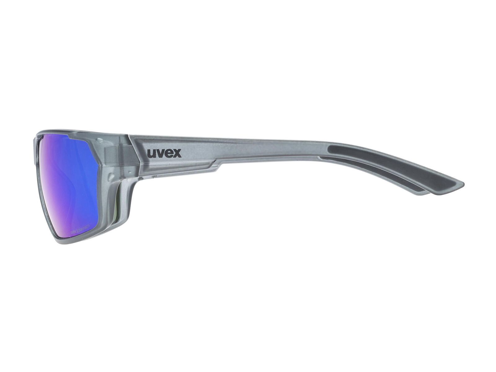 uvex sportstyle 233 P - Polavision Mirror Blue, smoke mat - Bild 3